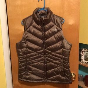 The North Face goose down vest
